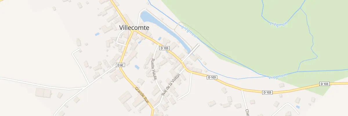 Plan du 9008 Rue du Moulin à Villecomte