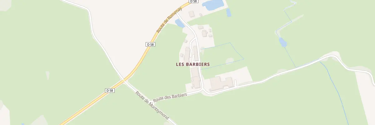 Plan du 146 Rte des Barbiers à Vescours
