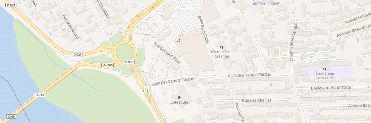 Plan du 9001 Rue Georges Veve à Cavaillon