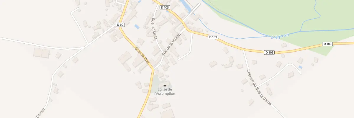 Plan du 2 Rte de la Forge à Villecomte
