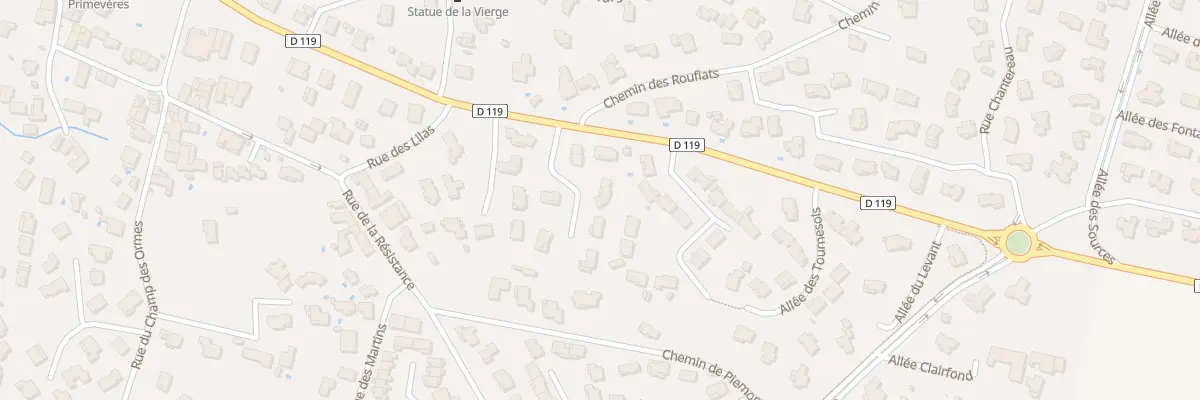 Plan du 5 Lot Les Monts du Matin à Montélier
