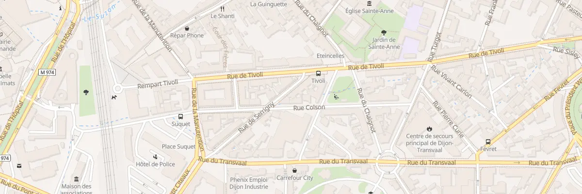 Plan du 9 Rue de Serrigny à Commarin
