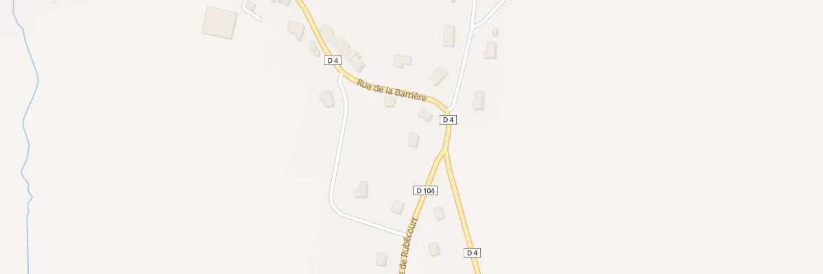 Plan du 4 Rte de Rubécourt à Bazeilles