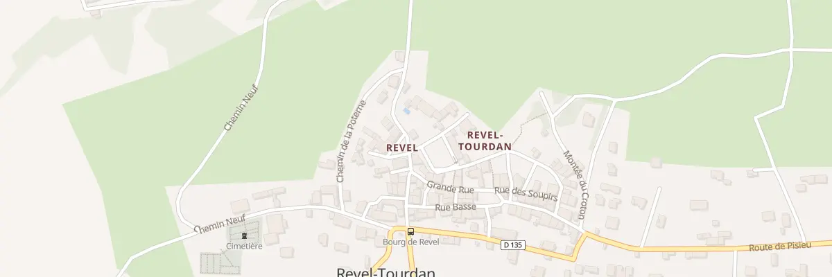 Plan du 18 Rue des Fromentaux à Revel-Tourdan