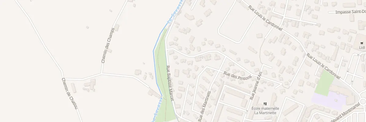 Plan du 29 Rue des Chardonnerets à Romans-sur-Isère