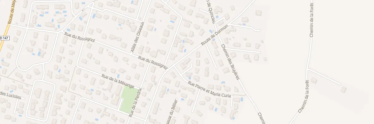 Plan du 3 Rue Pierre et Marie Curie à Saint-Bonnet-de-Mure