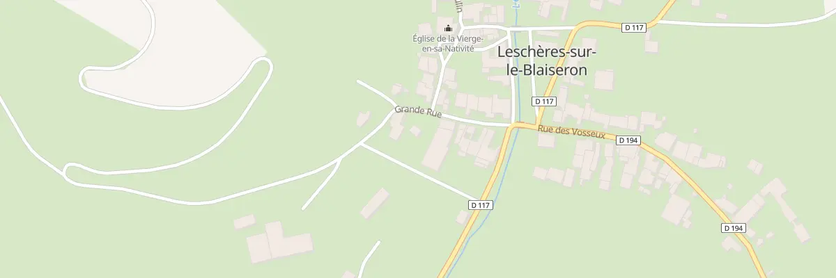 Plan du 11 Gr Grande Rue à Leschères-sur-le-Blaiseron