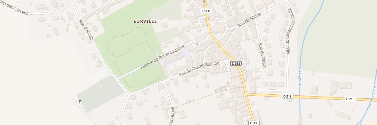 Plan du 20 Rue du Champ Bodson à Eurville-Bienville