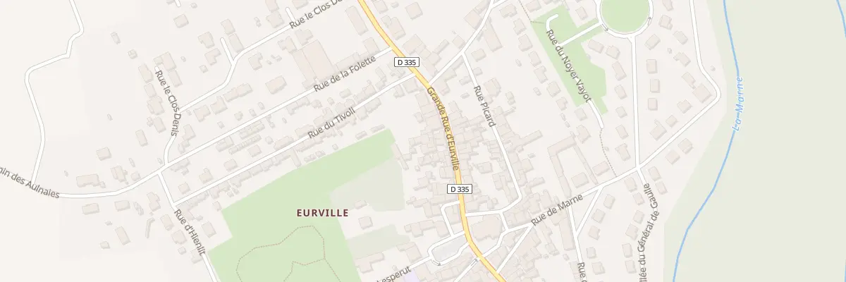 Plan du 28 Rue Grande Rue d’Eurville à Eurville-Bienville