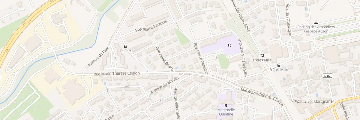 Plan du 57 Rue Charles Gounod à Carpentras