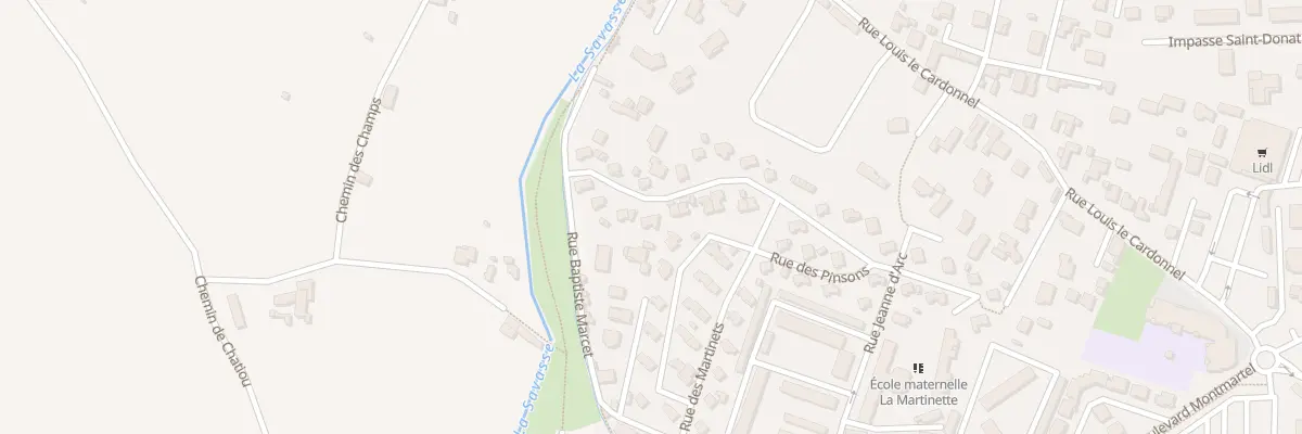 Plan du 27 Rue des Chardonnerets à Romans-sur-Isère