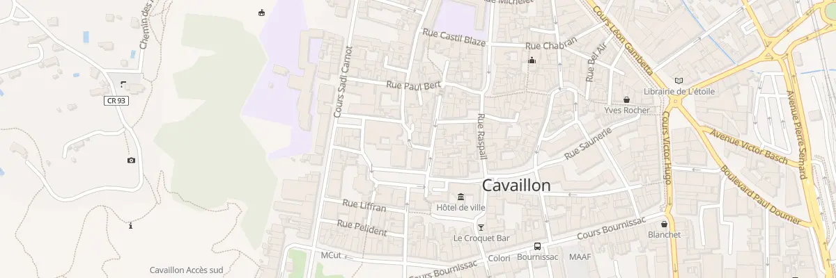 Plan du 32 Pl Abbé Béranger à Cavaillon