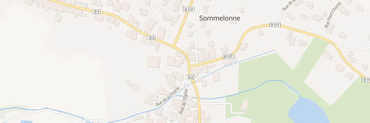 Plan du 1 Rue Emile Debraux à Sommelonne