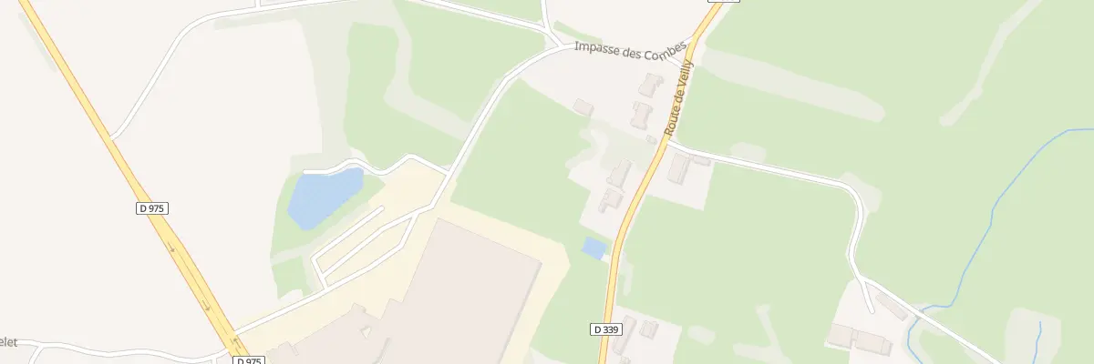 Plan du 451 Rte de Veilly à La Genête