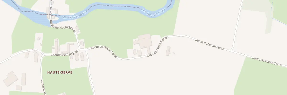 Plan du 1380 De Haute-Serve à Saint-Jean-sur-Reyssouze
