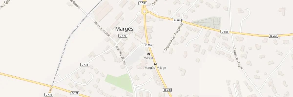 Plan du 5034 Le Village à Margès