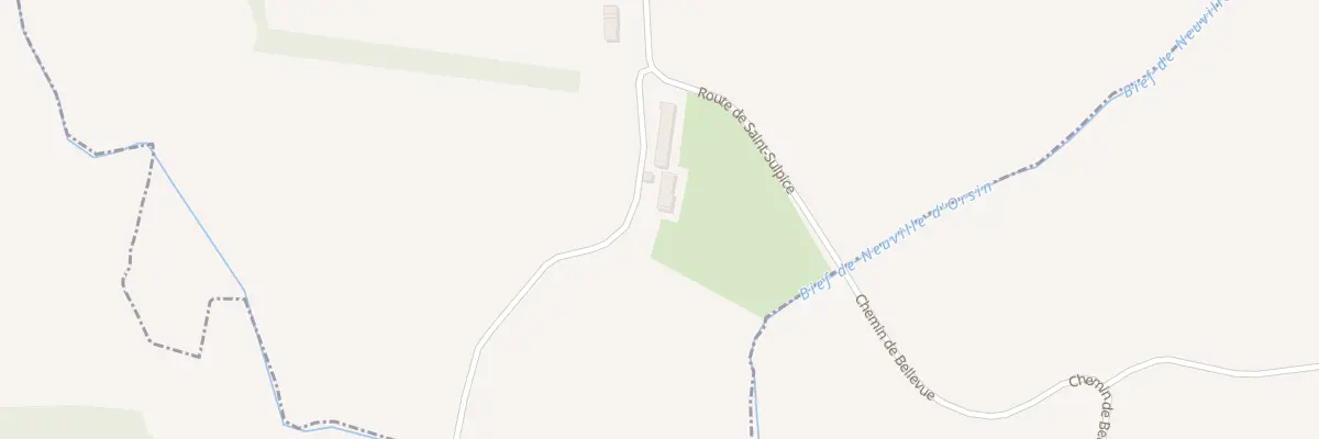 Plan du 408 Rte de St Sulpice à Marsonnas
