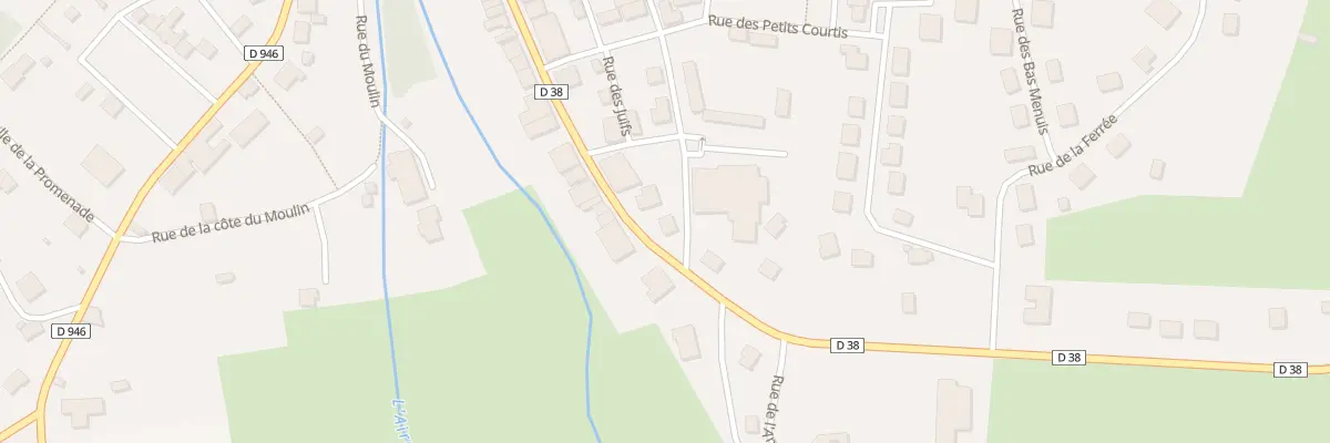Plan du 40 Rue Grande Rue à Varennes-en-Argonne