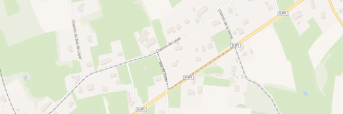 Plan du 460 Che de Layer à Jouvençon