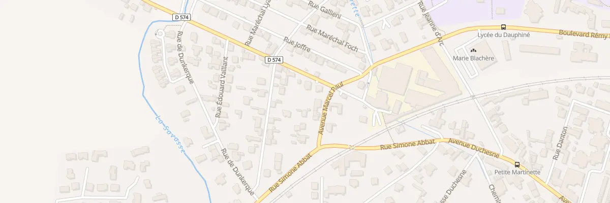 Plan du 7B Av Bruno Larat à Romans-sur-Isère