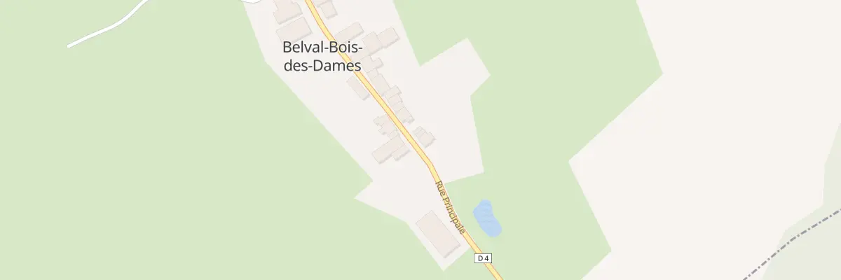 Plan du 21 Rue Principale à Belval-Bois-des-Dames