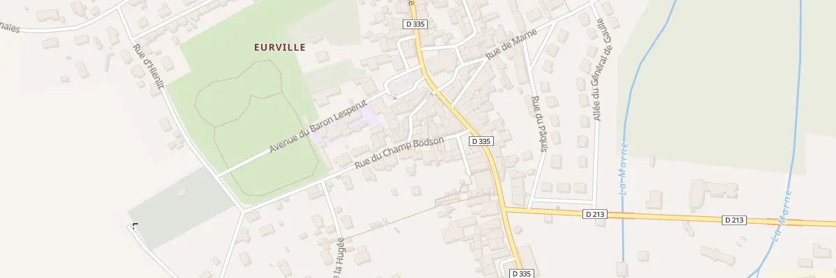 Plan du 10 Rue du Champ Bodson à Eurville-Bienville