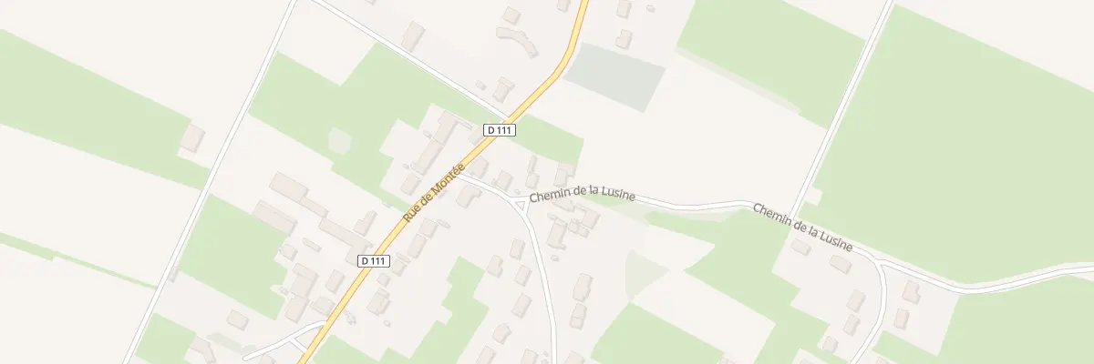 Plan du 1 Che de la Lusine à Bragny-sur-Saône