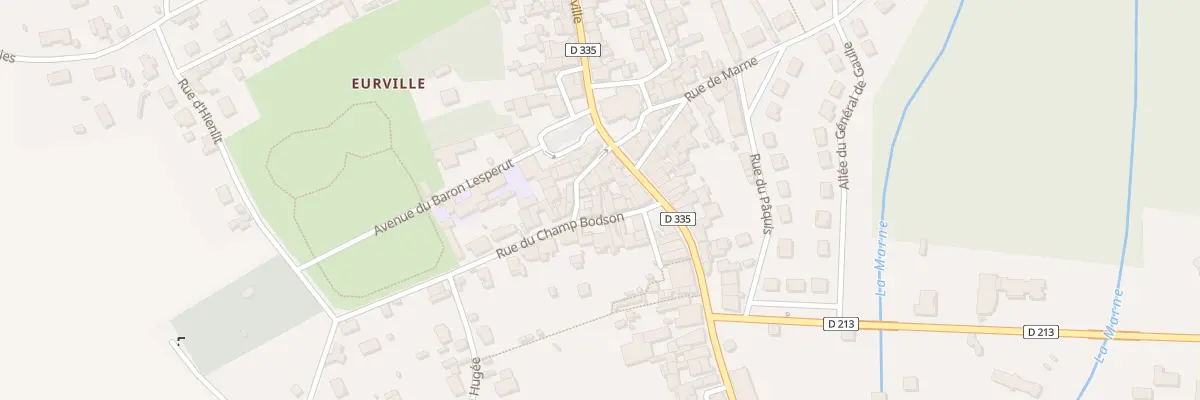 Plan du 8 Rue du Champ Bodson à Eurville-Bienville