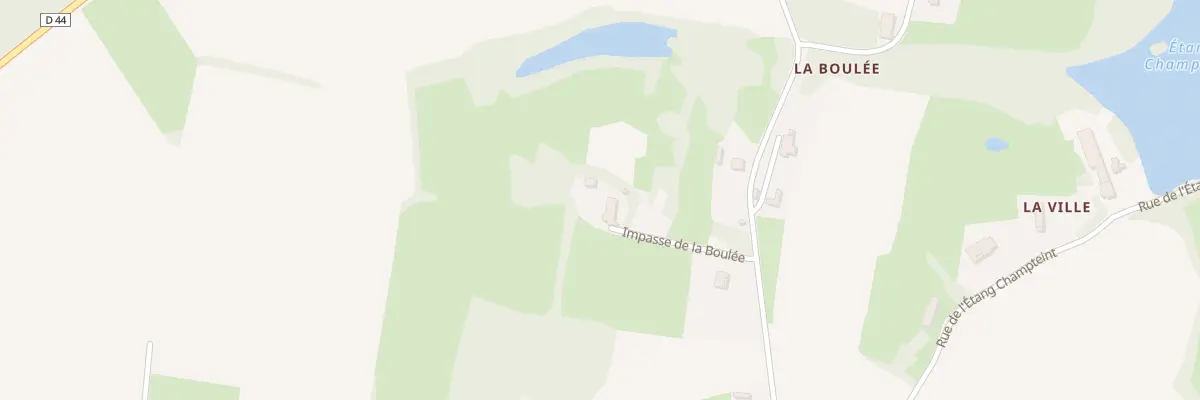 Plan du 110 Imp de la Boulée à La Frette