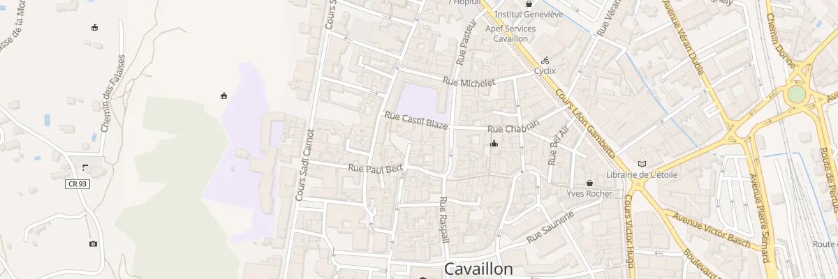 Plan du 28 Pl du Quatre Septembre à Cavaillon