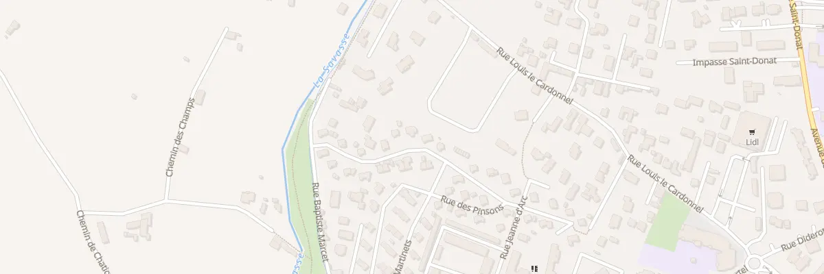 Plan du 26 Rue des Chardonnerets à Romans-sur-Isère
