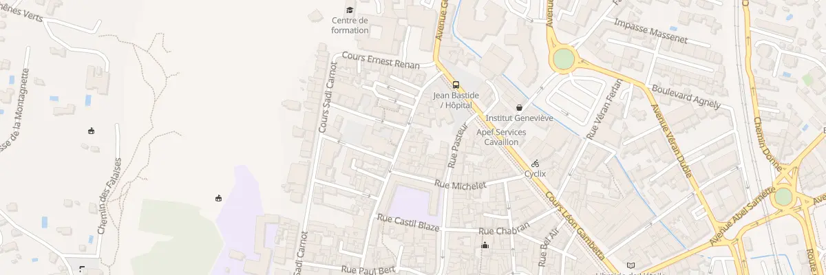 Plan du 220 Grand Rue à Cavaillon