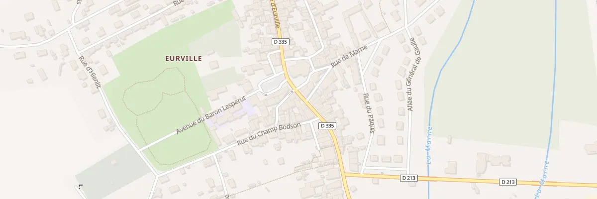 Plan du 70B Grande Rue d’Eurville à Eurville-Bienville