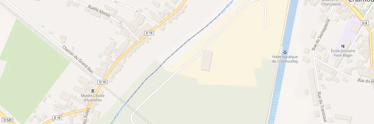 Plan du 27 Rue de la Fontaine à Chamouilley
