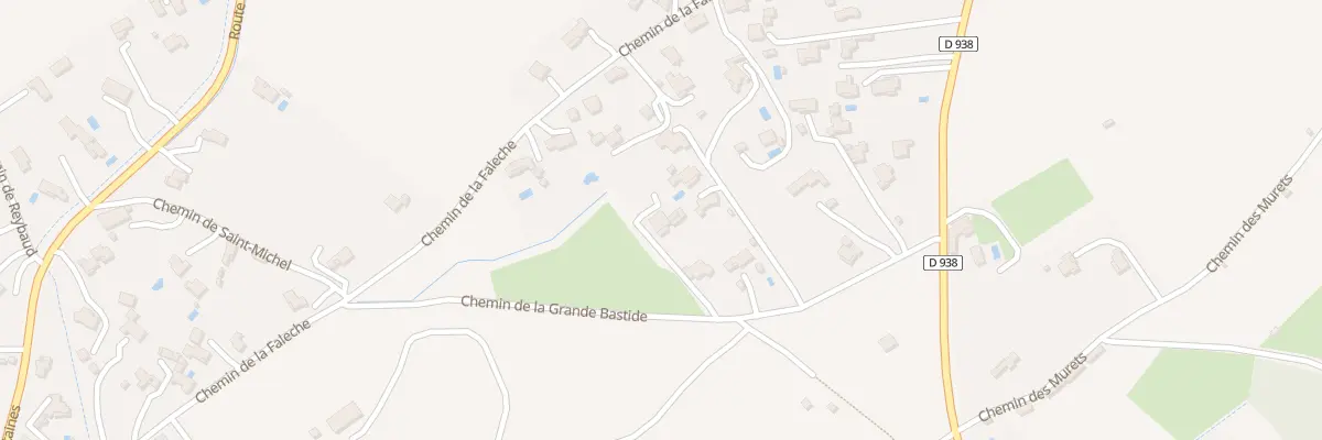 Plan du 615 Che de la Gde Bastide à Velleron