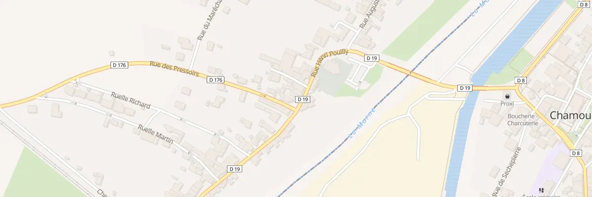 Plan du 20 Rue Henri Pouilly à Roches-sur-Marne