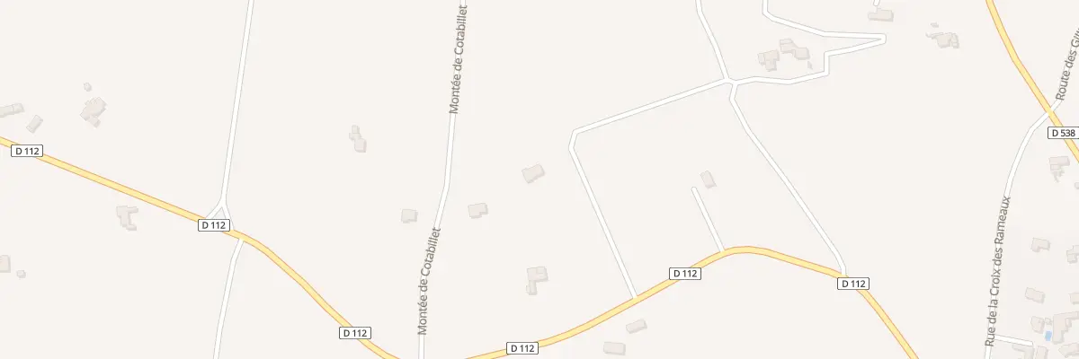 Plan du 650 Rte du Stade à Peyrins