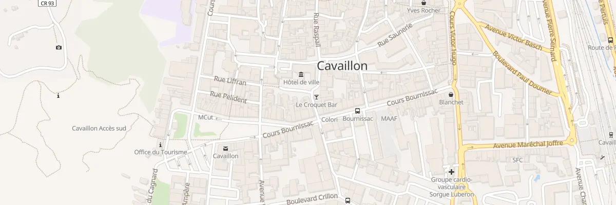 Plan du 7 Pl Fernand Lombard à Cavaillon