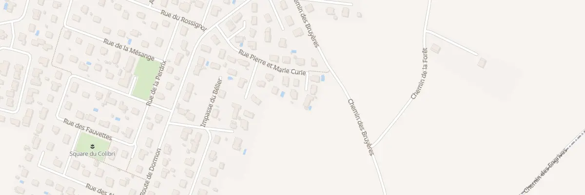 Plan du 22 Rue Pierre et Marie Curie à Saint-Bonnet-de-Mure
