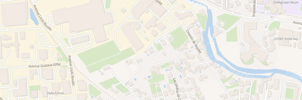 Plan du 345 Che de Reydet à L’Isle-sur-la-Sorgue
