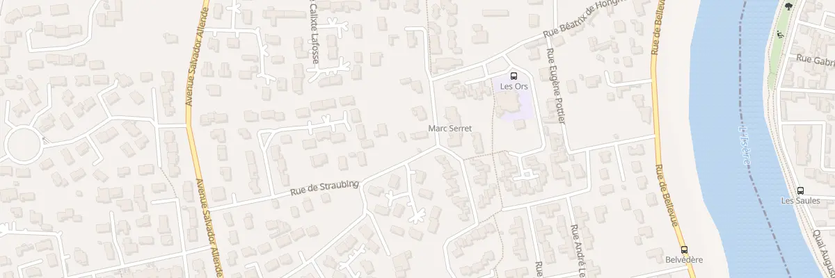 Plan du 24 Rue Beatrix de Hongrie à Romans-sur-Isère