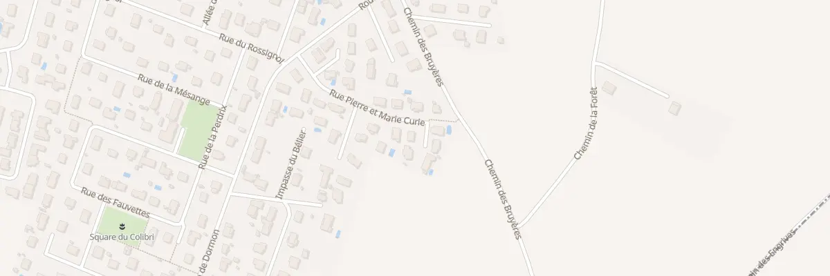 Plan du 20 Rue Pierre et Marie Curie à Saint-Bonnet-de-Mure