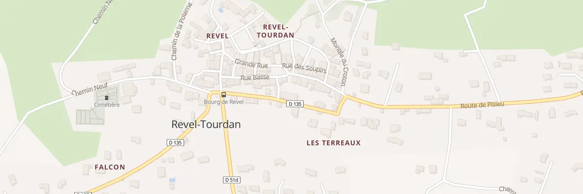 Plan du 5059 Revel à Pisieu