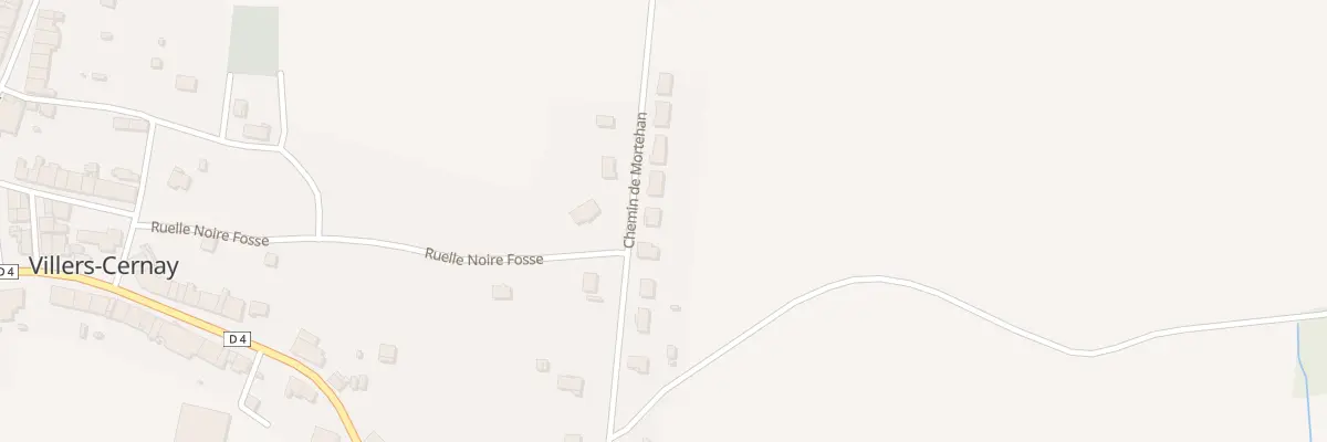 Plan du 10 Chem du Mortehan à Bazeilles