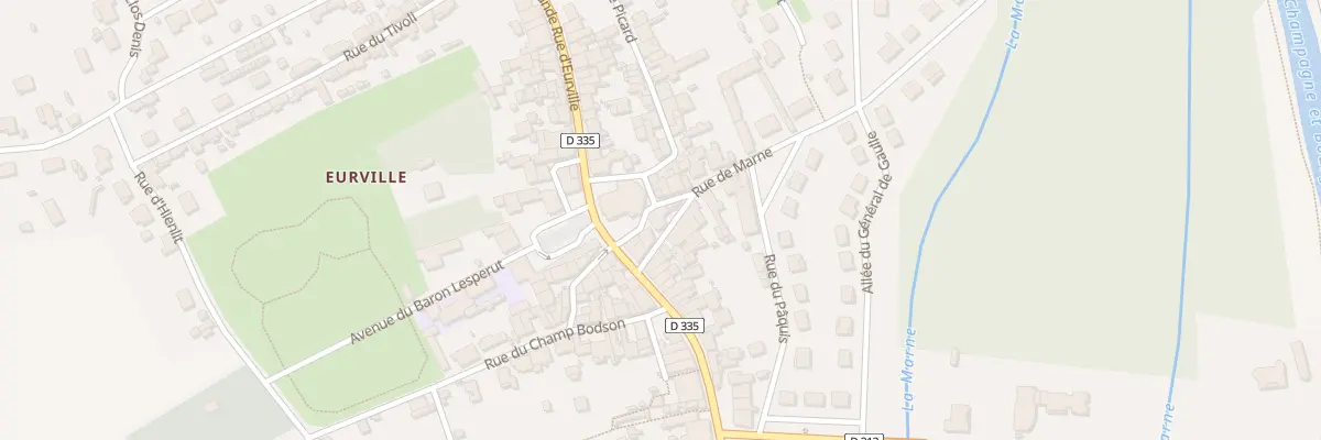 Plan du 3 Rue de Marne à Eurville-Bienville