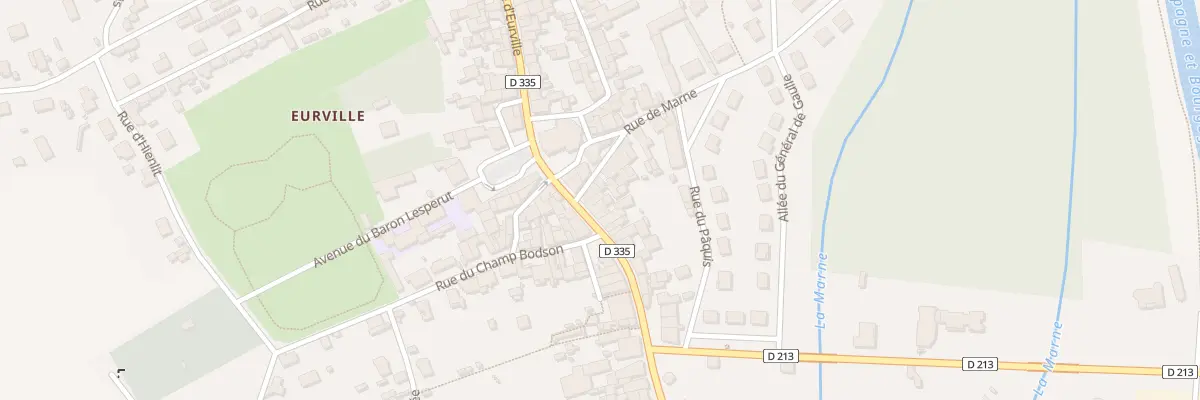 Plan du 115 Rue Grande Rue d’Eurville à Chamarandes-Choignes