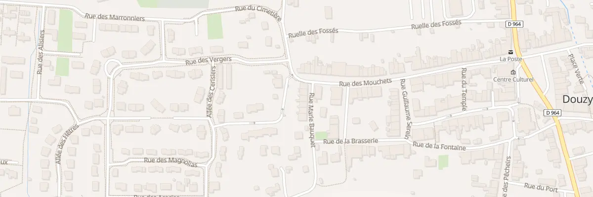 Plan du 3 Rue Marie Bauquet à Douzy