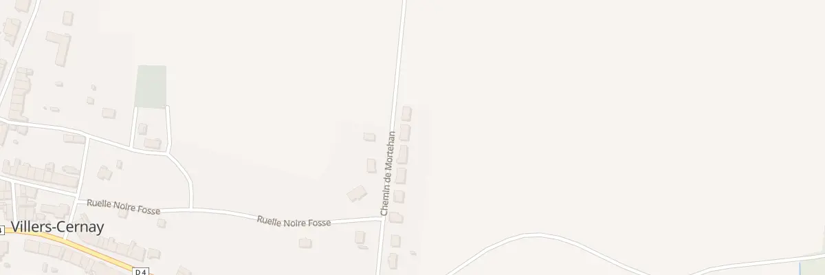 Plan du 16 Chem du Mortehan à Bazeilles