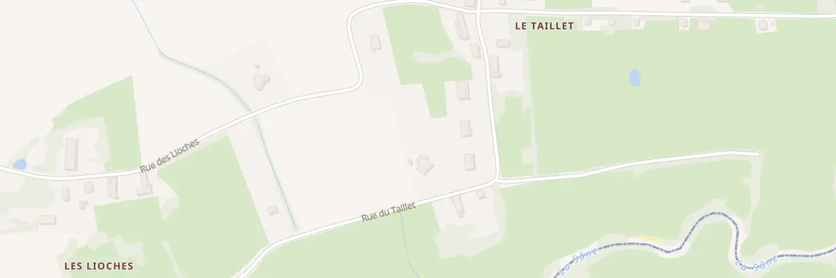 Plan du 524 Rue du Taillet à Brienne