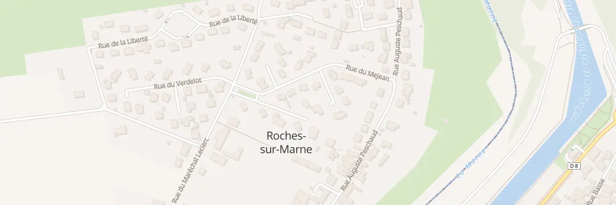 Plan du 18 Rue du Mejean à Roches-sur-Marne